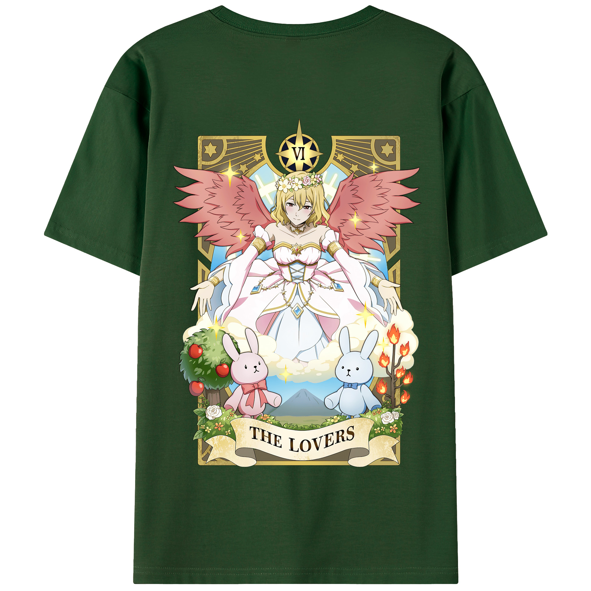 （画像用） 文豪ストレイドッグス Bungo Stray Dogs 綿100％半袖Tシャツ（背面プリント）